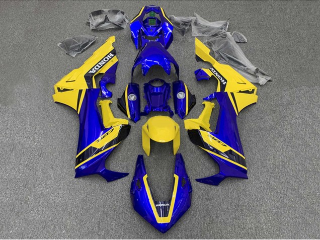 Carenados Moto Honda CBR1000RR 2017-2023 - Amarillo Azul Baratos