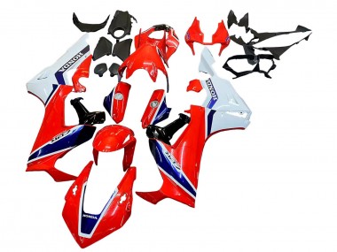 Kits Carenado Moto Honda CBR1000RR 2017-2024 - Blanco Rojo Azul Baratos