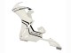Carenados Moto Honda CBR1000RR 2017-2023 - Blanco Negro Raya Fireblade Baratos