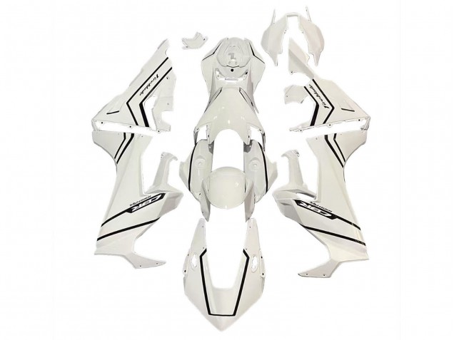 Carenados Moto Honda CBR1000RR 2017-2023 - Blanco Negro Raya Fireblade Baratos