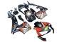 Carenados Moto Honda CBR600RR 2003-2004 - Negro Mate Naranja Repsol Rossi 46 Baratos