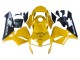 Carenados Moto Honda CBR600RR 2003-2004 - Amarillo Negro Brillante Baratos