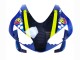 Carenados Moto Honda CBR600RR 2003-2004 - Azul Neon Amarillo Negro Brillante Tiburón Baratos