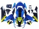 Carenados Moto Honda CBR600RR 2003-2004 - Azul Neon Amarillo Negro Brillante Tiburón Baratos