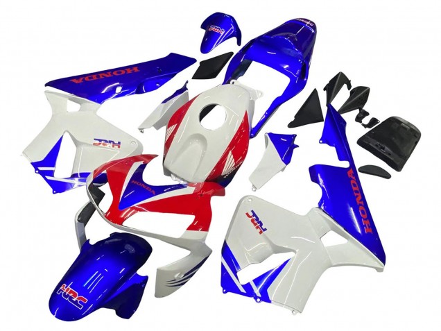 Carenados Moto Honda CBR600RR 2003-2004 - Blanco Azul Rojo HRC Baratos