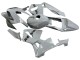Carenados Moto Honda CBR600RR 2003-2004 - Plata Negro Repsol Baratos