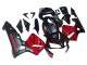Carenados Moto Honda CBR600RR 2003-2004 - Rojo Negro Brillante Negro Mate Baratos