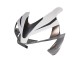 Carenados Moto Honda CBR600RR 2003-2004 - Blanco Negro Mate Carrera Baratos