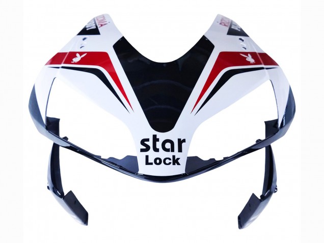 Carenados Moto Honda CBR600RR 2003-2004 - Blanco Rojo Negro Brillante DENSO Rimont Baratos