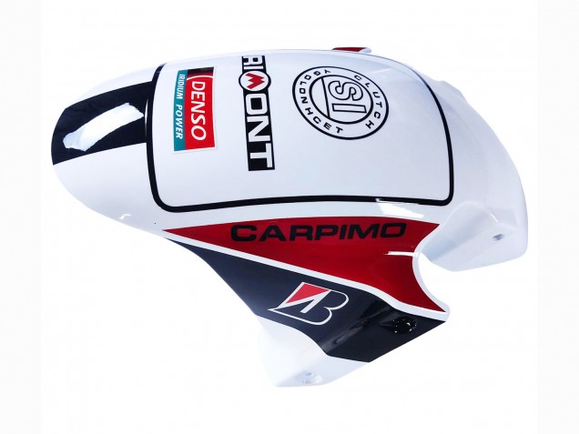 Carenados Moto Honda CBR600RR 2003-2004 - Blanco Rojo Negro Brillante DENSO Rimont Baratos