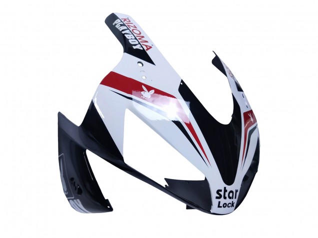 Carenados Moto Honda CBR600RR 2003-2004 - Blanco Rojo Negro Brillante DENSO Rimont Baratos