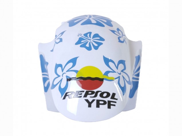 Carenados Moto Honda CBR600RR 2003-2004 - Blanco Azul Rojo Nastro Azzurro 46 Baratos