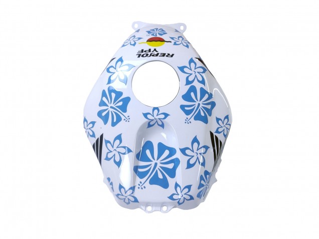 Carenados Moto Honda CBR600RR 2003-2004 - Blanco Azul Rojo Nastro Azzurro 46 Baratos