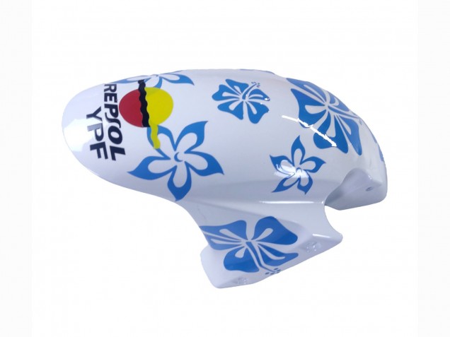 Carenados Moto Honda CBR600RR 2003-2004 - Blanco Azul Rojo Nastro Azzurro 46 Baratos