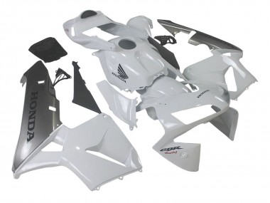 Carenado Moto Honda CBR600RR 2003-2004 - Plata Blanco Baratos