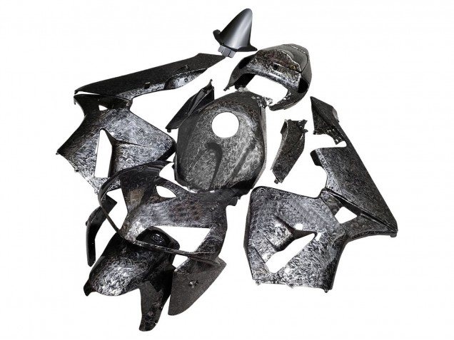 Carenados Moto Honda CBR600RR 2005-2006 - Negro Falsificado FibraCarbono Baratos