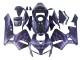 Carenados Moto Honda CBR600RR 2005-2006 - Negro Mate Púrpura Baratos