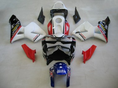 Carenados Moto Honda CBR600RR 2005-2006 - Rojo Blanco Azul DENSO Baratos