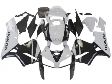 Carenado Moto Honda CBR600RR 2005-2006 - Blanco Negro Baratos