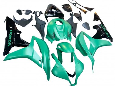 Carenado Moto Honda CBR600RR 2007-2008 - Verde Negro Brillante Baratos