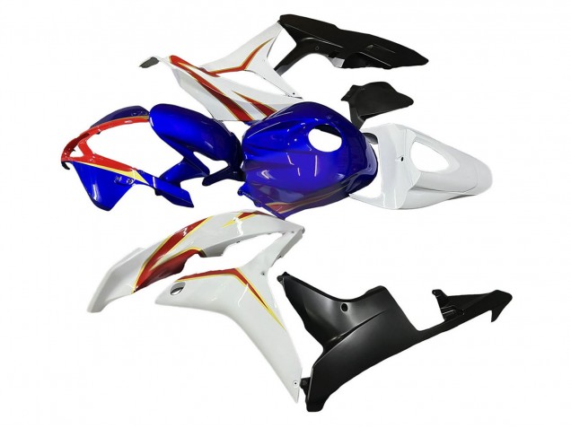 Carenados Moto Honda CBR600RR 2007-2008 - Blanco Azul Rojo Negro Brillante Baratos