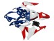 Carenados Moto Honda CBR600RR 2007-2008 - Blanco Azul Rojo Estrella Baratos