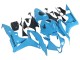 Carenados Moto Honda CBR600RR 2007-2008 - Azul Claro Carrera Baratos