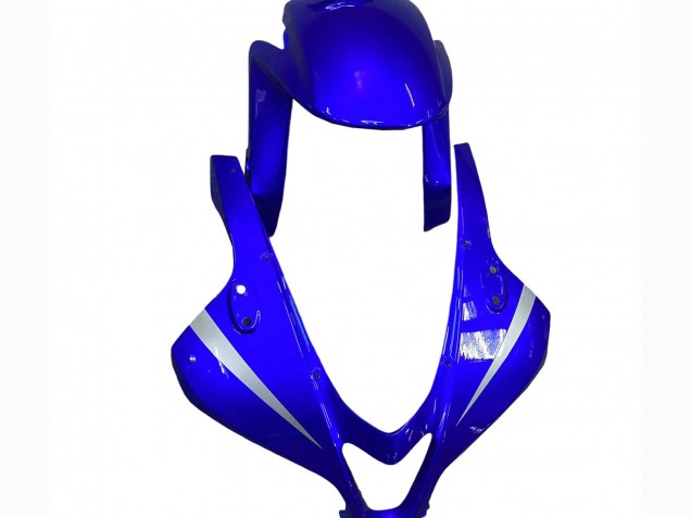 Carenados Moto Honda CBR600RR 2007-2008 - Plata Azul Negro Brillante Carrera Baratos