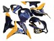 Carenados Moto Honda CBR600RR 2007-2008 - Naranja Azul Oscuro Trick Star 06 Baratos