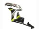 Carenados Moto Honda CBR600RR 2007-2008 - Gris Fluorescent Amarillo Tiburón Baratos
