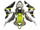 Carenados Moto Honda CBR600RR 2007-2008 - Gris Fluorescent Amarillo Tiburón Baratos