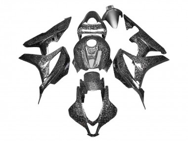 Carenados Moto Honda CBR600RR 2007-2008 - Negro Falsificado FibraCarbono Baratos