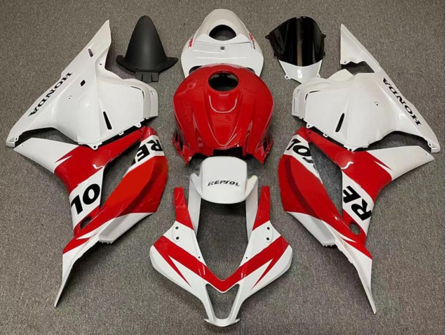 Carenados Moto Honda CBR600RR 2007-2008 - Blanco Rojo Repsol Baratos