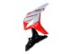 Carenado Moto Honda CBR600RR 2007-2008 - Blanco Rojo Negro Brillante Baratos