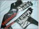 Carenados Moto Honda CBR600RR 2007-2008 - Negro Brillante Blanco West Baratos
