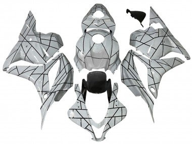 Carenados Moto Honda CBR600RR 2009-2012 - Blanco Gris Negro Línea Baratos