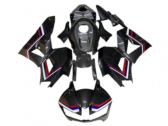Carenados Moto Honda CBR600RR 2009-2012 - Blanco Rojo Azul Negro FibraCarbono Baratos