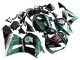 Carenado Moto Honda CBR600RR 2013-2023 - Azul Verdoso Negro Brillante Petronas 20 Baratos