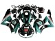 Carenado Moto Honda CBR600RR 2013-2023 - Azul Verdoso Negro Brillante Petronas 20 Baratos