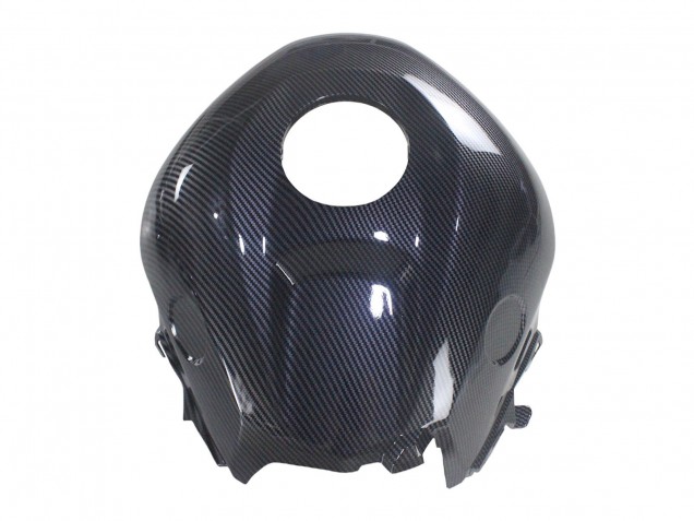 Carenados Moto Honda CBR600RR 2013-2023 - Negro FibraCarbono Rojo Baratos