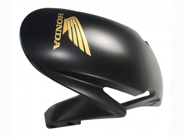 Carenados Moto Honda CBR600RR 2013-2023 - Negro Mate Oro Calcomanías Baratos