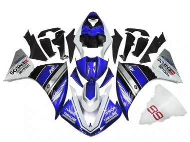 Carenados Moto Yamaha YZF R1 2009-2011 - Blanco Azul Negro Yamalube ENEOS M1 Baratos
