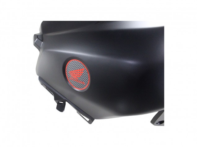 Carenados Moto Honda CBR600RR 2013-2023 - Negro Mate Rojo Calcomanías Baratos