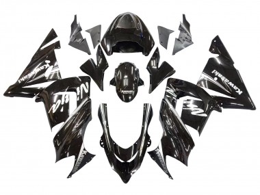 Carenados Moto Kawasaki ZX10R 2004-2005 - Negro Brillante Ninja Baratos