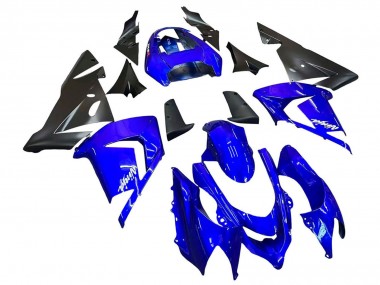 Carenados Moto Kawasaki ZX10R 2004-2005 - Azul Negro Ninja Baratos