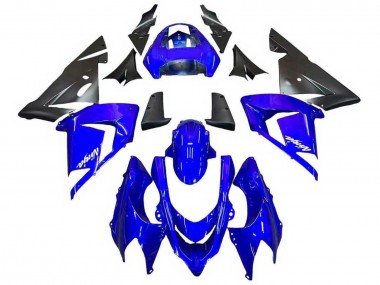 Carenados Moto Kawasaki ZX10R 2004-2005 - Azul Negro Ninja Baratos