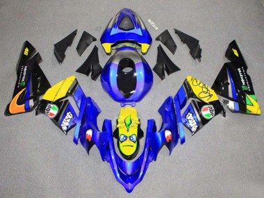 Carenado Moto Kawasaki ZX10R 2004-2005 - Verde Negro Ninja Baratos