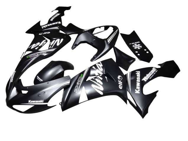 Carenado Moto Kawasaki ZX10R 2006-2007 - Negro Mate Baratos