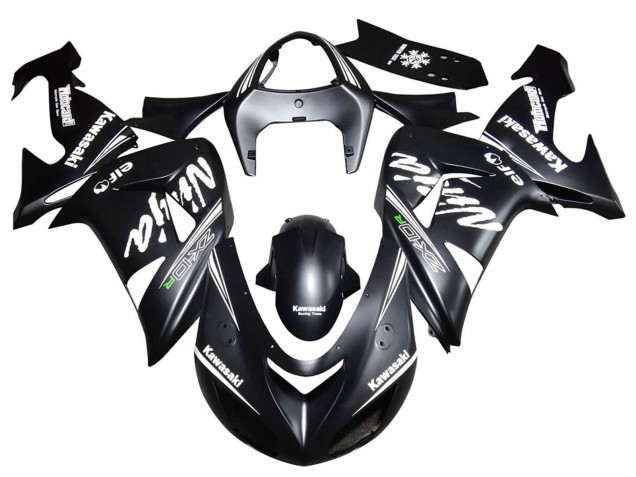 Carenado Moto Kawasaki ZX10R 2006-2007 - Negro Mate Baratos