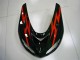 Carenados Moto Kawasaki ZX10R 2006-2007 - Negro Brillante Rojo Baratos